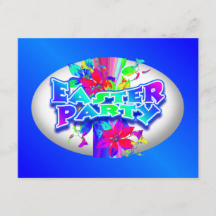 Easter Egg Decorating Party Invitation