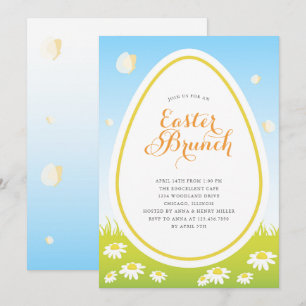 Easter Egg Easter Brunch Invitation
