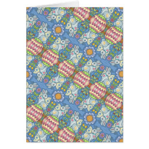 EASTER EGG FAIRY, IMAGINAIRE RABBIT NOTE CARTE Vid