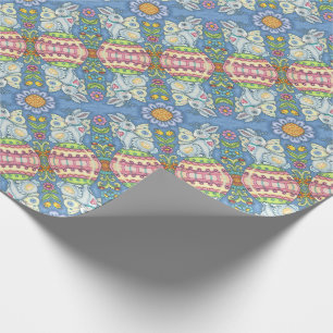 EASTER EGG FAIRY RABBIT WRAPPING PAPER Holiday