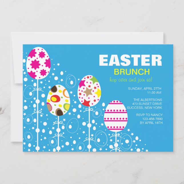 Easter Egg Follies Invitation (Front)