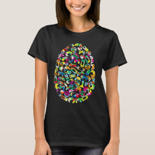 Easter Egg  for Women Gaming Console T-Shirt