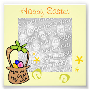 Easter Egg Frame Photo Print