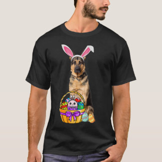 Easter Egg Funny German Shepherd Easter Premium  T-Shirt
