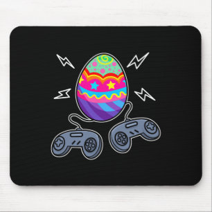 Easter Egg Gaming Video Game Lover Gifts Kids Boys Mouse Pad