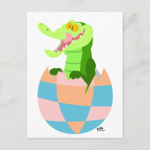 Easter egg! :) holiday postcard