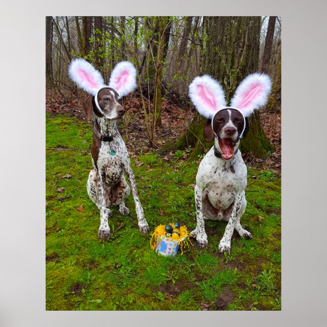 Easter Egg Hunt and Party Dogs Value Poster (Front)