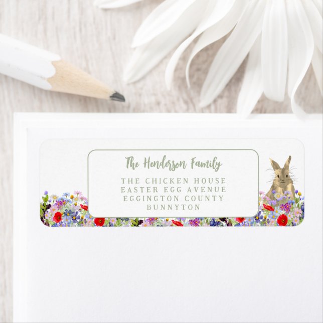 Easter Egg Hunt Brunch Bunny Colourful Floral  (Insitu)