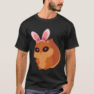 Easter Egg Hunt Bunny Ear Squirrel Easter Day 2023 T-Shirt