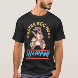 Easter Egg Hunt Champion Bunny Ears Rabbit Celebra T-Shirt