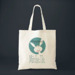 Easter Egg Hunt Custom Name Bunny Tote Bag<br><div class="desc">This tote features an image of an adorable Easter Bunny, and a fully customizable name on the bottom. Makes a great tote for Easter egg hunts!</div>