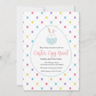 Easter Egg Hunt Customizable Invitation