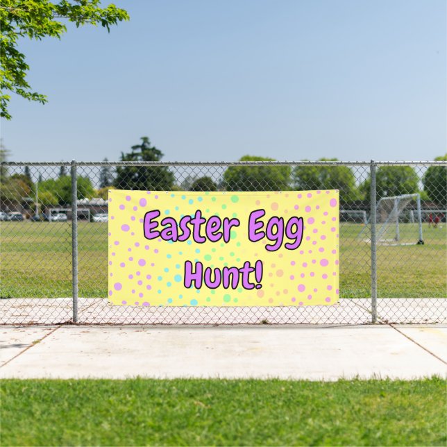 Easter Egg Hunt! Cute Banner (Insitu)