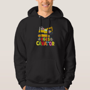 Easter Egg Hunt For Kids Toddlers Eggscavator Hoodie