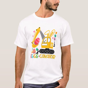Easter Egg Hunt For Kids Toddlers Funny Eggscavato T-Shirt