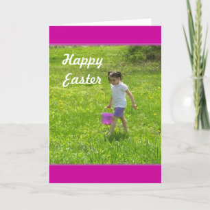 Easter Egg Hunt Holiday Card