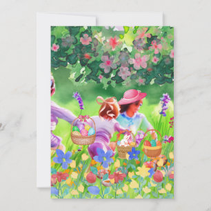 Easter Egg Hunt Holiday Card