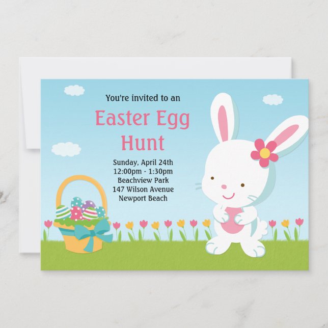 Easter Egg Hunt Invitation (Front)