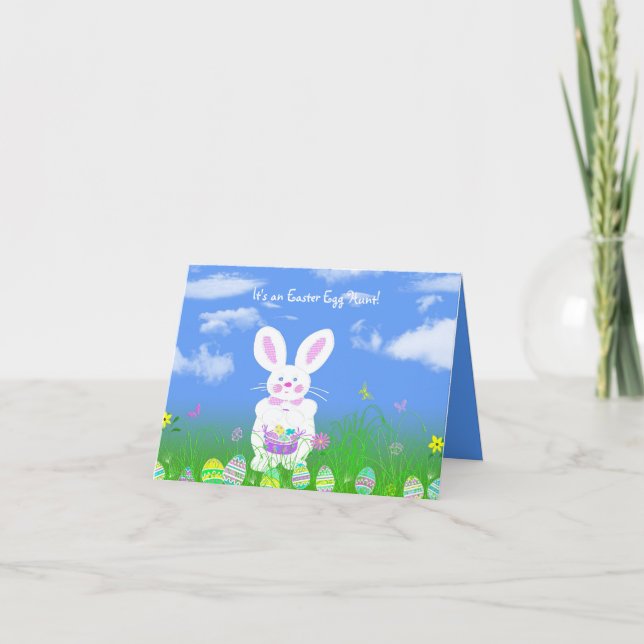 Easter Egg Hunt Invitation (Front)