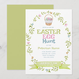 Easter Egg Hunt Invitation