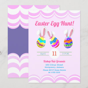 Easter Egg Hunt Invitation