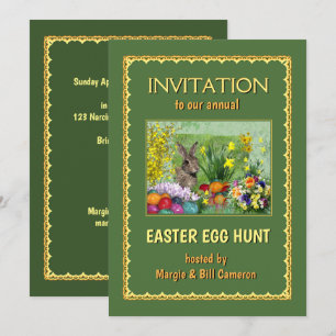 Easter Egg Hunt Invitation (customizable)