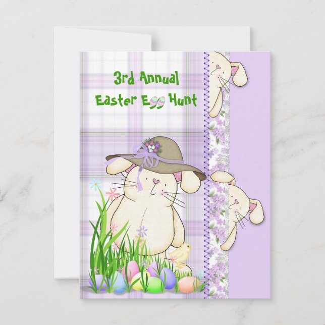Easter Egg Hunt Invite (Front)