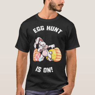 Easter Egg Hunt Is On Dabbing Bunny Candy kids  Sp T-Shirt