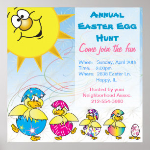 Easter Egg Hunt Poster