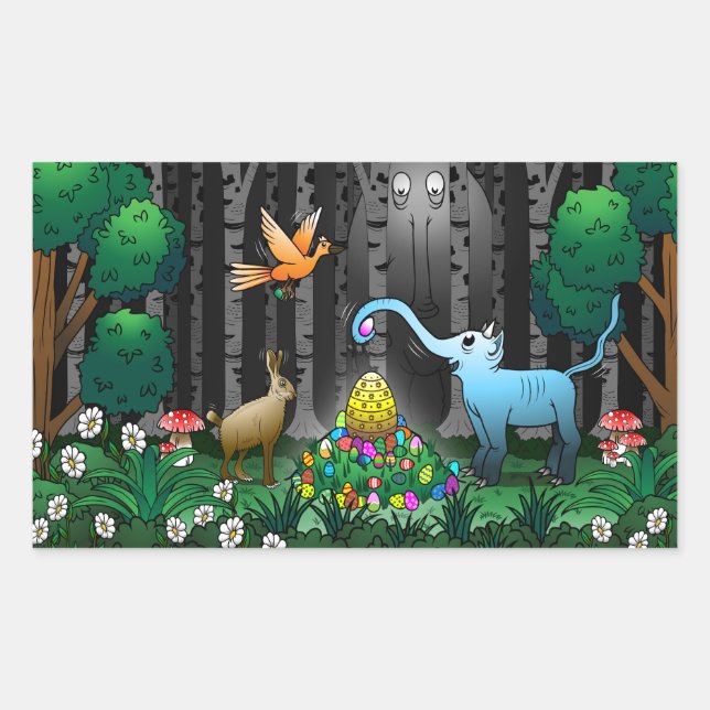 Easter Egg Hunt Sticker (Front)