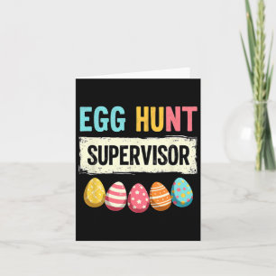Easter Egg Hunt Supervisor 2 Card