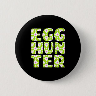 Easter Egg Hunting Egg Hunter Design 2 Inch Round Button
