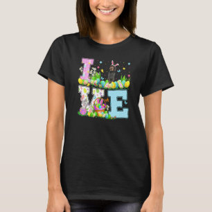 Easter Egg Hunting Love German Wirehaired Pointer  T-Shirt