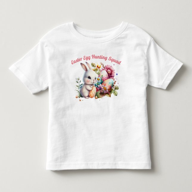 Easter Egg Hunting Squad Toddler T-shirt (Front)