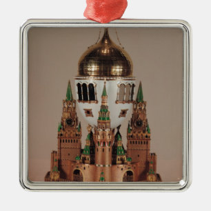 Easter egg in the form of the Uspensky Metal Ornament