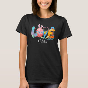 Easter Egg Love Pediatric Bunny Ears Easter Day Ch T-Shirt