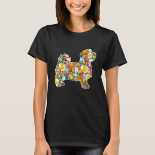 Easter Egg Maltese Dog Easter Day Kids Men Women T-Shirt