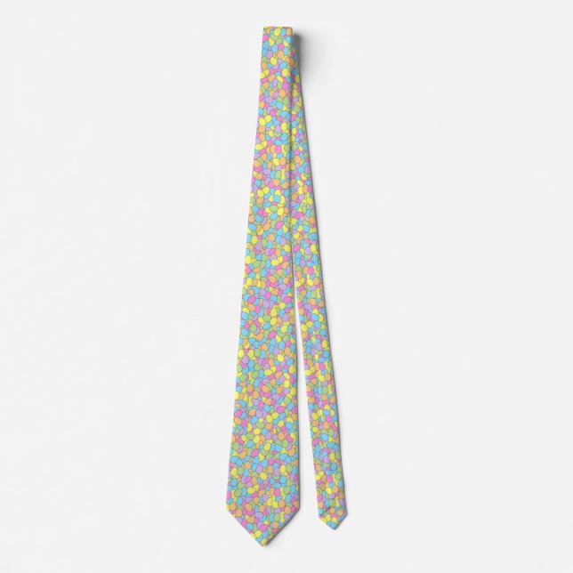 Easter Egg Neck Tie outline (Front)