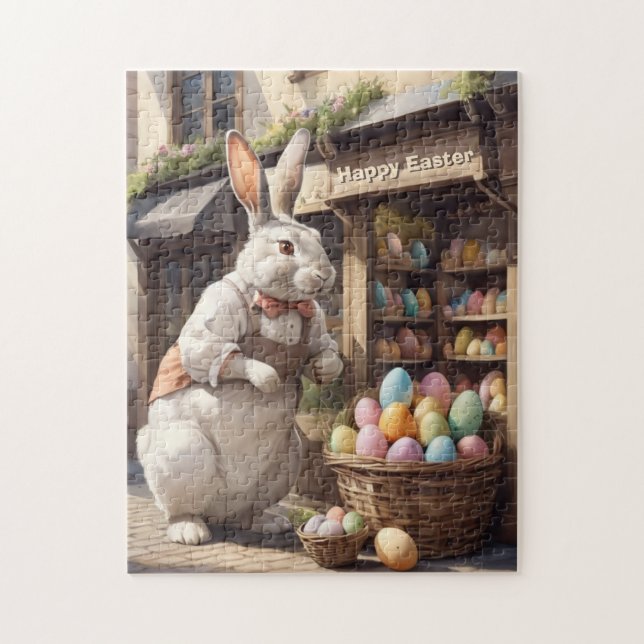 Easter Egg Old Fashioned Market Jigsaw Puzzle (Vertical)