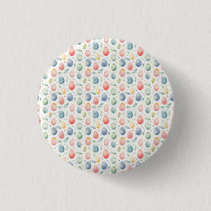 Easter Egg Pastel Serenade 1 Inch Round Button