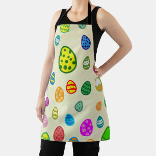 Easter Egg Pattern Apron