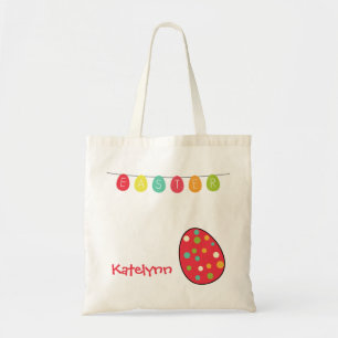 Easter Egg Personalized Custom Tote Bag