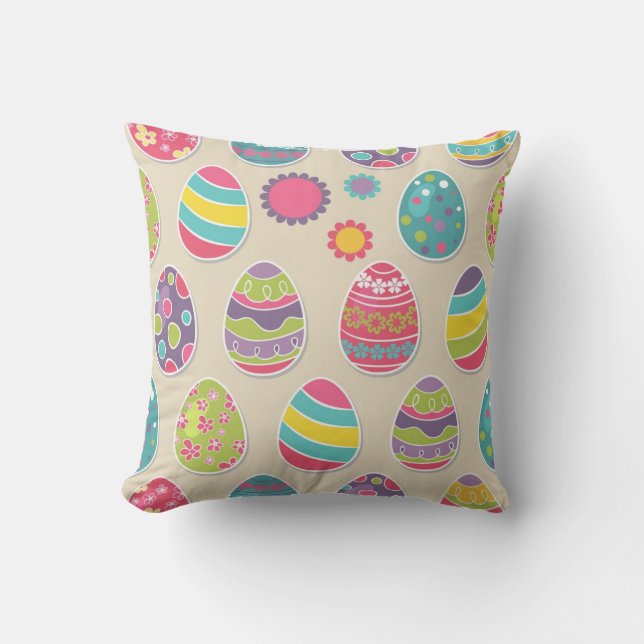 Easter Egg Pillow (Front)