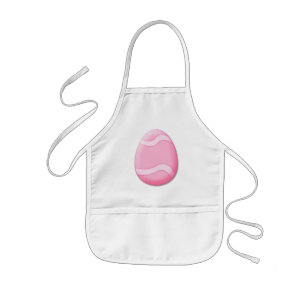 Easter Egg (Pink) Kids Apron