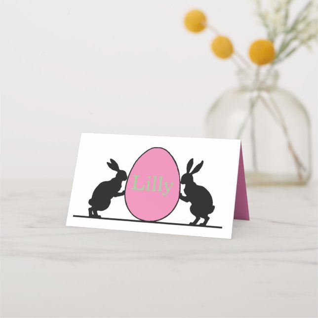 Easter Egg Place Card (Front)