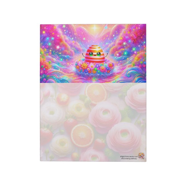 Easter Egg Rafting in Paradise Notepad (Rotated)