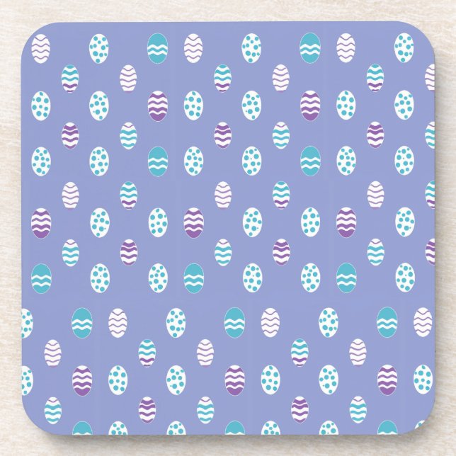 Easter egg/spring pastel  coaster (Front)