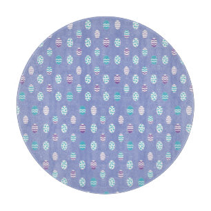 Easter egg/spring pastel cutting board