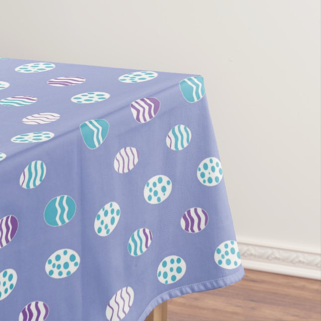 Easter egg/spring pastel  tablecloth (In Situ)