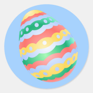 Easter Egg Stickers Classic Easter Egg Stickers